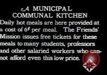 Image of Municipal Communal kitchen Vienna Austria, 1923, second 1 stock footage video 65675027114