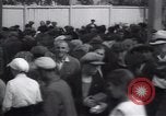 Image of crowded market street Russia, 1937, second 3 stock footage video 65675027138