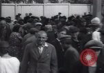 Image of crowded market street Russia, 1937, second 4 stock footage video 65675027138