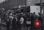 Image of crowded market street Russia, 1937, second 20 stock footage video 65675027138