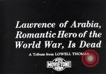 Immagine di T E Lawrence Regno Unito, 1935, secondo 1 filmato di repertorio 65675027155