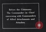 Standbild General Allenby Jerusalem Palästina, 1918, aus Sekunde 13 historischem Filmmaterial Videoclip 65675027171