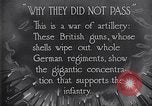 Standbild Vielfalt der britischen Artillerie Kanonen feuern Western Front, 1918, aus Sekunde 9 historischem Filmmaterial Videoclip 65675027173