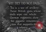 Standbild Vielfalt der britischen Artillerie Kanonen feuern Western Front, 1918, aus Sekunde 16 historischem Filmmaterial Videoclip 65675027173