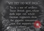 Standbild Vielfalt der britischen Artillerie Kanonen feuern Western Front, 1918, aus Sekunde 17 historischem Filmmaterial Videoclip 65675027173