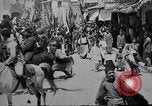 Standbild Menschen in Jerusalem Unterstützung des Krieges Jerusalem Palästina, 1914, aus Sekunde 56 historischem Filmmaterial Videoclip 65675027176