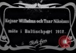 Standbild Kaiser Wilhelm II und Zar Nikolaus II Ostsee, 1912, aus Sekunde 1 historischem Filmmaterial Videoclip 65675027179