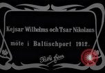 Standbild Kaiser Wilhelm II und Zar Nikolaus II Ostsee, 1912, aus Sekunde 3 historischem Filmmaterial Videoclip 65675027179