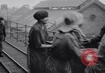Image of British women employed in a factory United Kingdom, 1915, second 6 stock footage video 65675027184