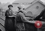 Image of British women employed in a factory United Kingdom, 1915, second 7 stock footage video 65675027184