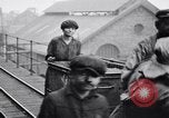 Image of British women employed in a factory United Kingdom, 1915, second 10 stock footage video 65675027184
