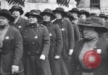 Image of Women in New York City Police Reserves Manhattan New York City United States USA, 1916, second 13 stock footage video 65675027189