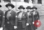 Image of Women in New York City Police Reserves Manhattan New York City United States USA, 1916, second 18 stock footage video 65675027189
