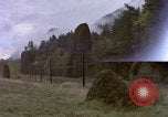 Image of Amtrak passenger train passing by United States USA, 1985, second 1 stock footage video 65675027205