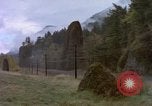 Image of Amtrak passenger train passing by United States USA, 1985, second 27 stock footage video 65675027205