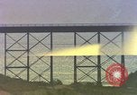 Image of Train on high trestle United States USA, 1985, second 1 stock footage video 65675027206