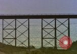 Image of Train on high trestle United States USA, 1985, second 3 stock footage video 65675027206