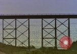 Image of Train on high trestle United States USA, 1985, second 4 stock footage video 65675027206