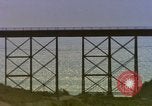Image of Train on high trestle United States USA, 1985, second 6 stock footage video 65675027206