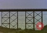 Image of Train on high trestle United States USA, 1985, second 8 stock footage video 65675027206