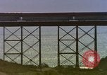 Image of Train on high trestle United States USA, 1985, second 13 stock footage video 65675027206