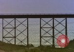 Image of Train on high trestle United States USA, 1985, second 21 stock footage video 65675027206