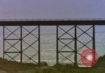 Image of Train on high trestle United States USA, 1985, second 22 stock footage video 65675027206