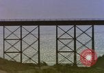 Image of Train on high trestle United States USA, 1985, second 26 stock footage video 65675027206
