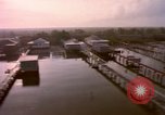 Image of Train on high trestle United States USA, 1985, second 33 stock footage video 65675027206