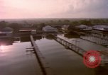 Image of Train on high trestle United States USA, 1985, second 35 stock footage video 65675027206