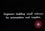 Image British Engineers France, 1918, de la seconde 1 séquences d'archives historiques vidéo 65675027214