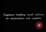 Image British Engineers France, 1918, de la seconde 6 séquences d'archives historiques vidéo 65675027214