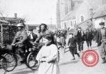 Image of British advance cyclist patrol France, 1918, second 36 stock footage video 65675027216