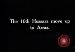 Image 10e Régiment de cavalerie Royal Hussars d'Arras France, 1918, de la seconde 5 séquences d'archives historiques vidéo 65675027218