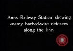 Image Arras Railroad Station d'Arras France, 1918, de la seconde 5 séquences d'archives historiques vidéo 65675027219