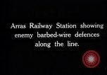Image Arras Railroad Station d'Arras France, 1918, de la seconde 6 séquences d'archives historiques vidéo 65675027219