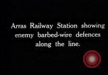 Image Arras Railroad Station d'Arras France, 1918, de la seconde 7 séquences d'archives historiques vidéo 65675027219