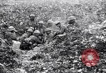 Image of British soldiers in bomb crater France, 1918, second 15 stock footage video 65675027224