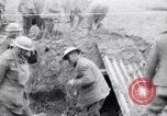 Image of British soldiers in bomb crater France, 1918, second 19 stock footage video 65675027224