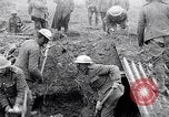 Image of British soldiers in bomb crater France, 1918, second 22 stock footage video 65675027224