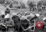 Image of British soldiers in bomb crater France, 1918, second 29 stock footage video 65675027224