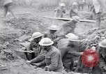 Image of British soldiers in bomb crater France, 1918, second 35 stock footage video 65675027224