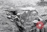 Image of British soldiers in bomb crater France, 1918, second 39 stock footage video 65675027224