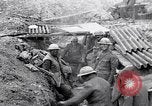 Image of British soldiers in bomb crater France, 1918, second 40 stock footage video 65675027224