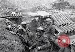 Image of British soldiers in bomb crater France, 1918, second 42 stock footage video 65675027224