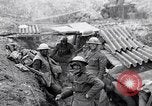 Image of British soldiers in bomb crater France, 1918, second 43 stock footage video 65675027224
