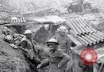 Image of British soldiers in bomb crater France, 1918, second 44 stock footage video 65675027224