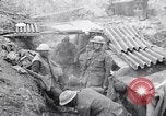 Image of British soldiers in bomb crater France, 1918, second 46 stock footage video 65675027224
