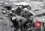 Image of British soldiers in bomb crater France, 1918, second 50 stock footage video 65675027224