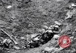 Image of British soldiers in bomb crater France, 1918, second 53 stock footage video 65675027224